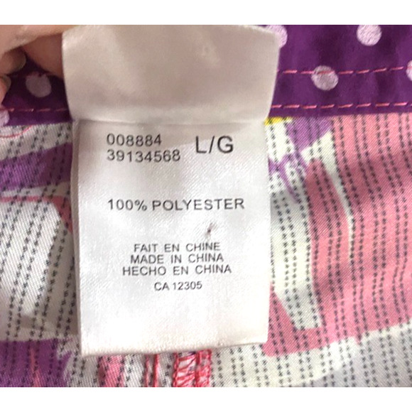 BODY GLOVE women's size Large colorful beach surfer summer shorts - Picture 5 of 6